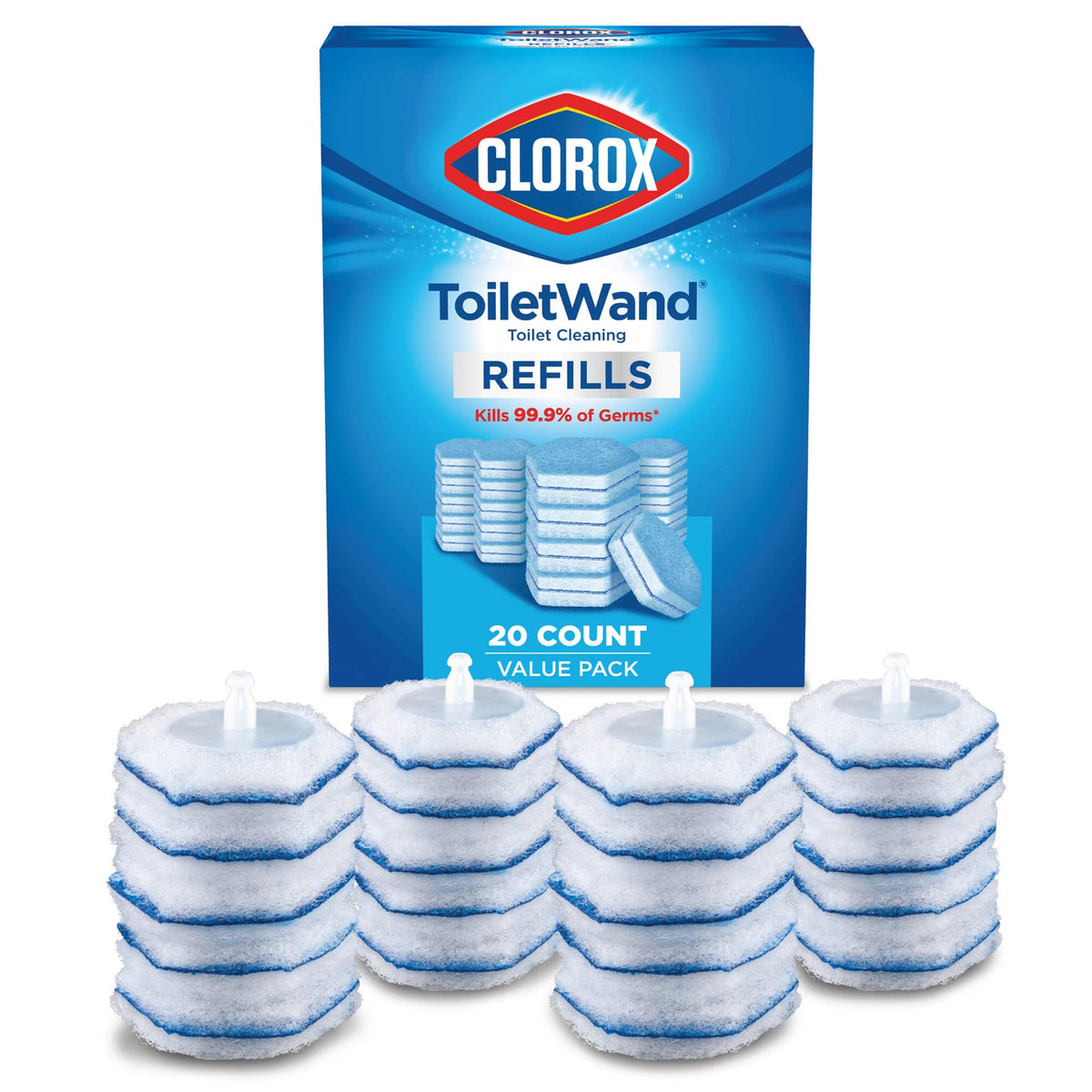 Clorox ToiletWand Cleaning Refills, 20 Count