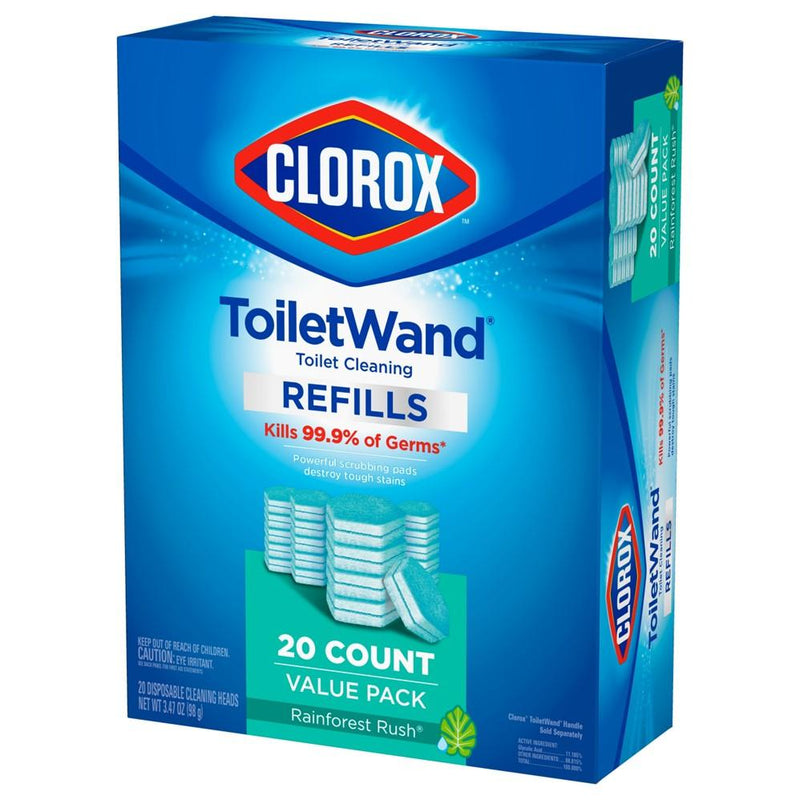 Clorox ToiletWand Cleaning Refills, 20 Count