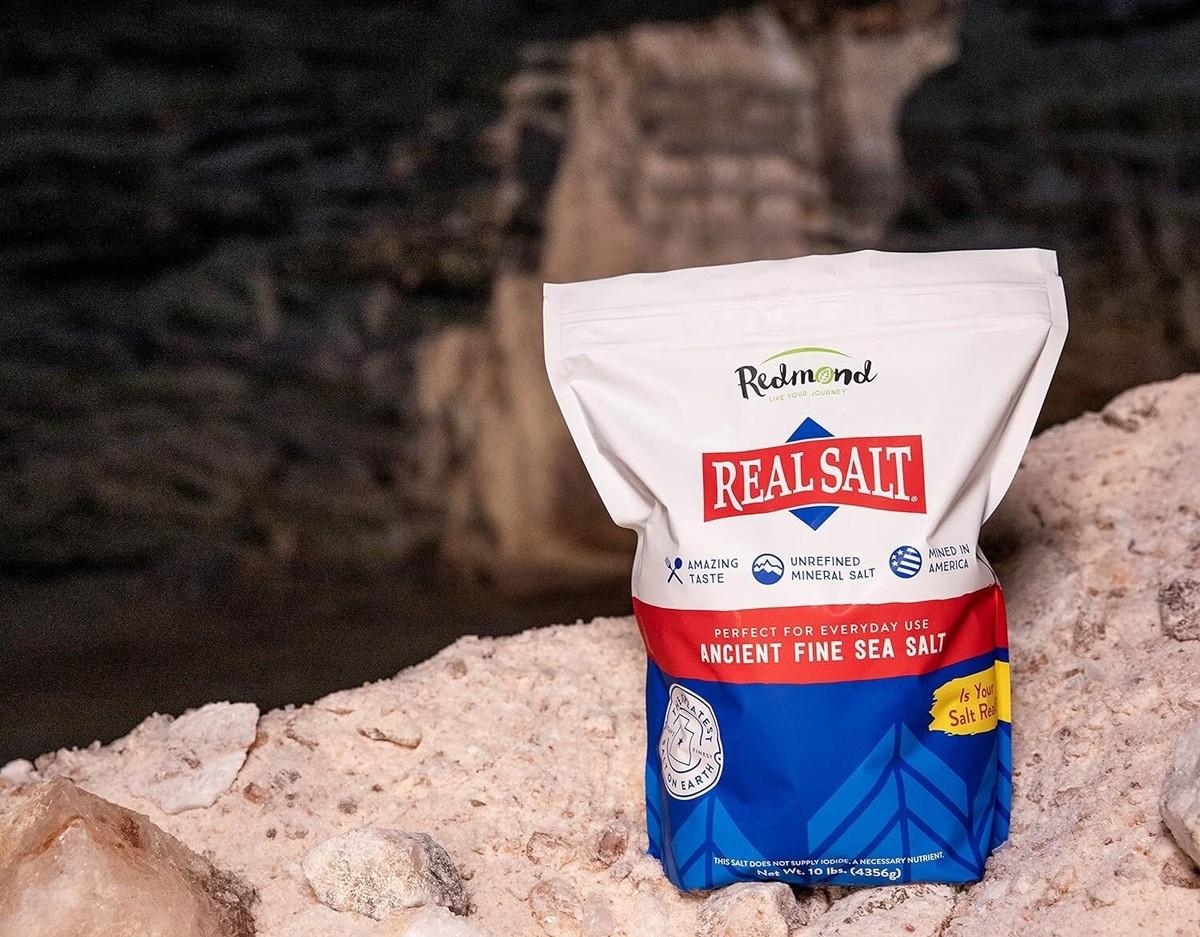 Redmond Real Salt — Ancient Fine Sea Salt, 10 lb
