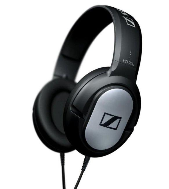 Sennheiser HD 206 Closed-Back Over-Ear Stereo Headphones