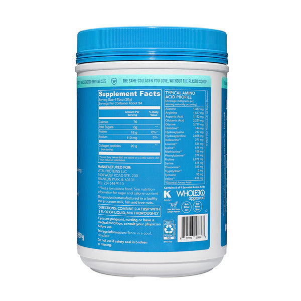 Vital Proteins Collagen Peptides 24 oz third product view