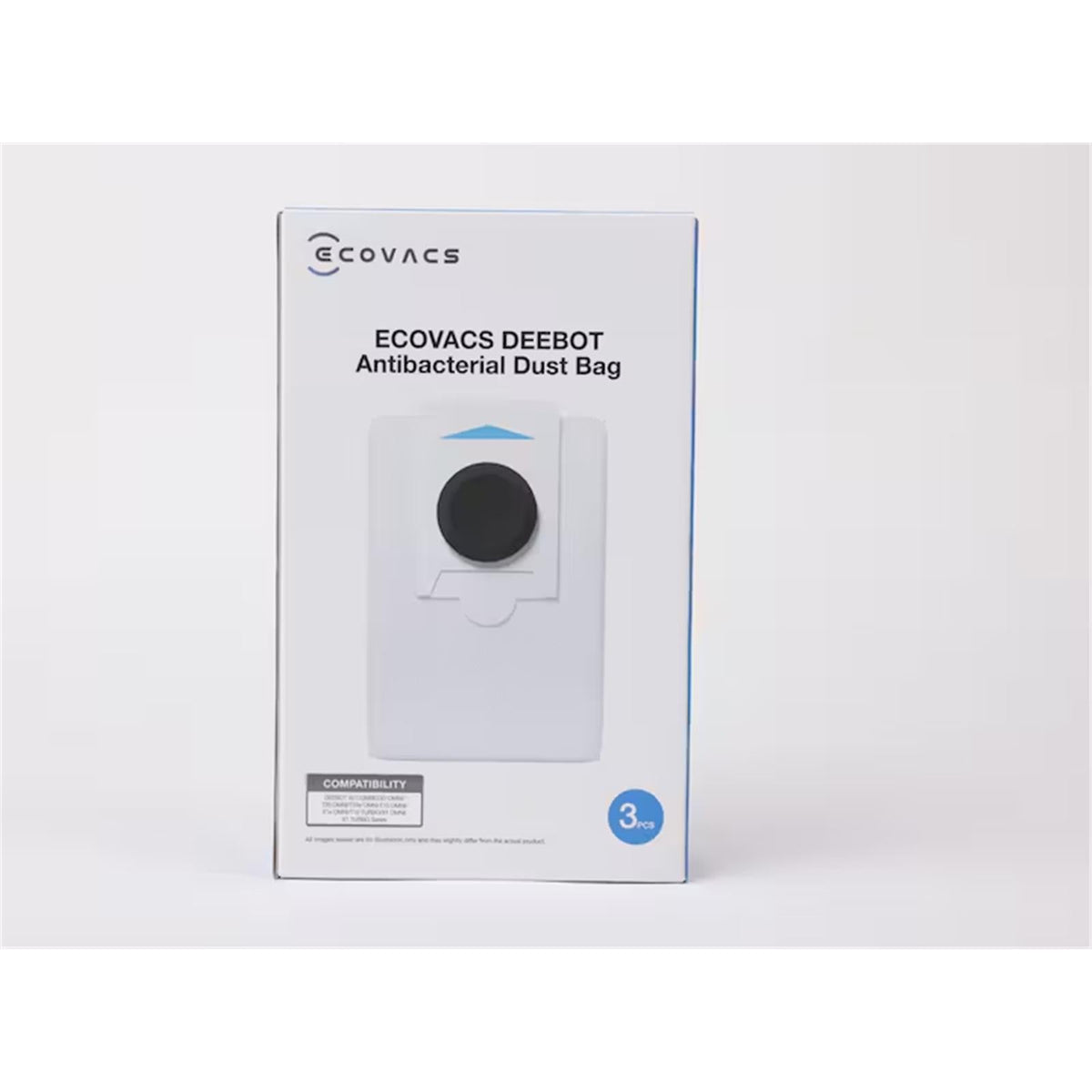 ECOVACS DEEBOT T30 OMNI Antibacterial Dust Bags – 3 Pack