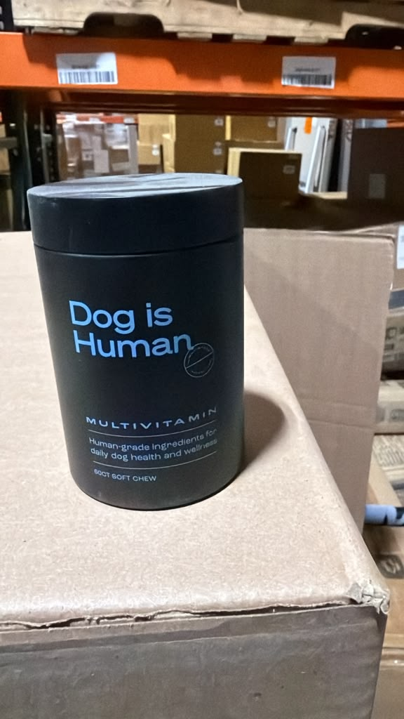 Dog is Human Multivitamin 90 count front